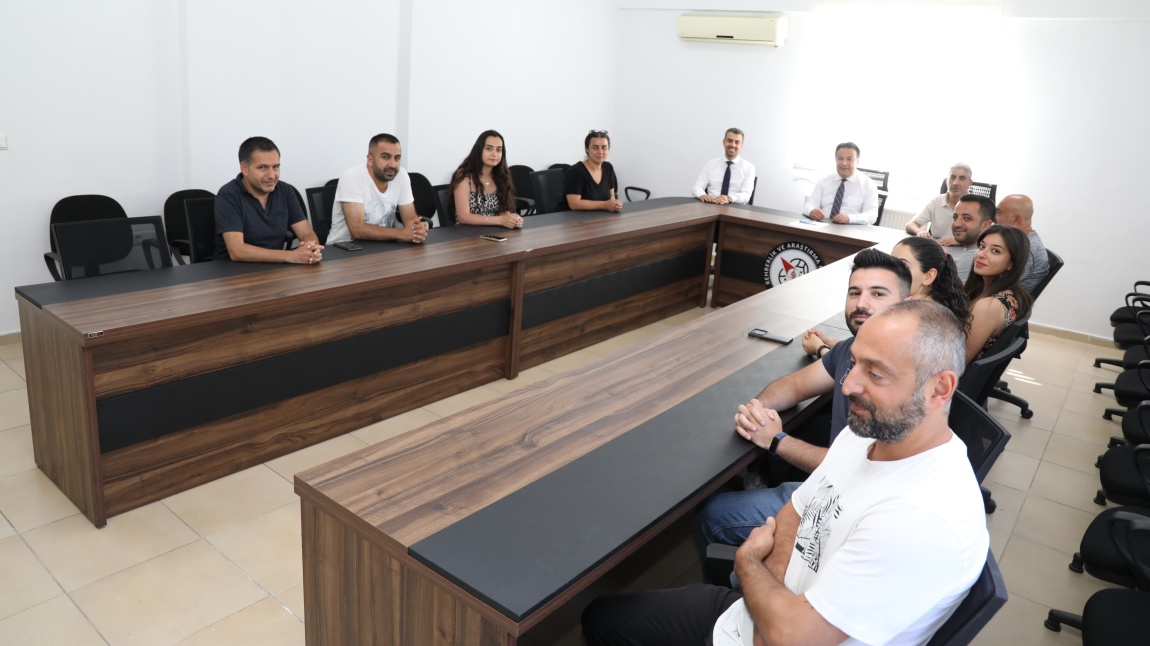 İL MİLLİ EĞİTİM MÜDÜRÜMÜZ BAHAMEDDİN KARAKÖSE, KURUMUMUZU ZİYARET ETTİ.